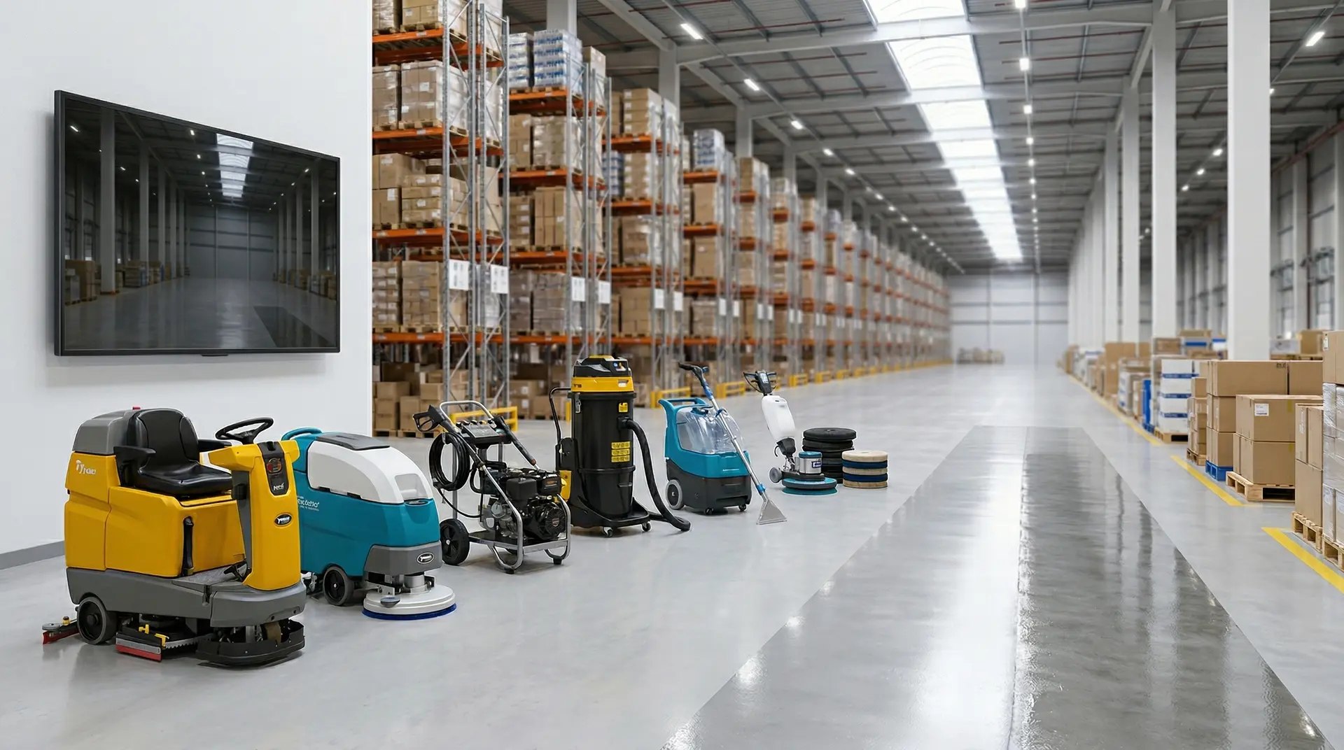 Advanced cleaning equipment
