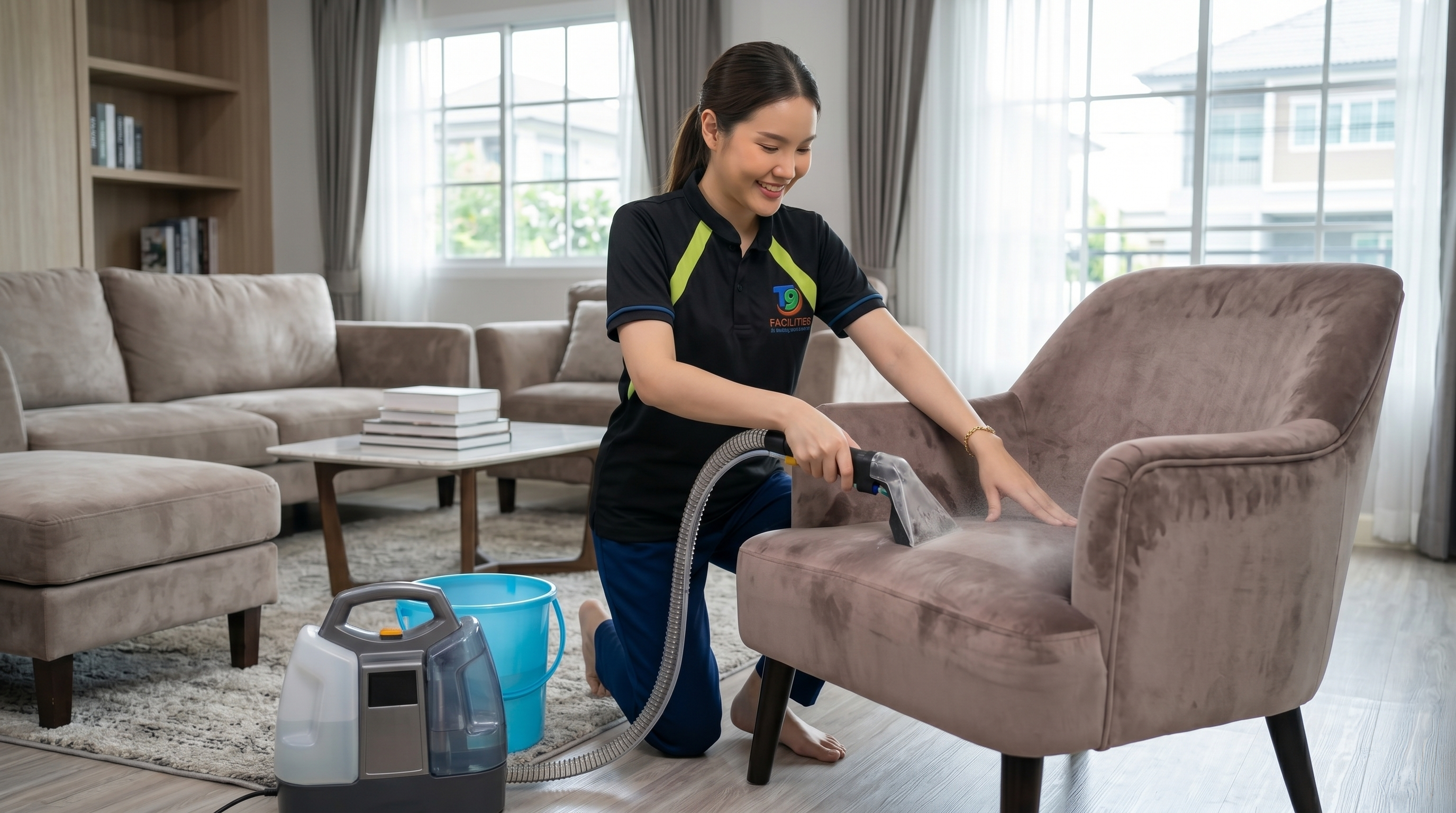 Upholstery cleaning